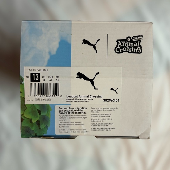 Puma Leadcat Animal Crossing size 13 slides - Picture 4 of 5